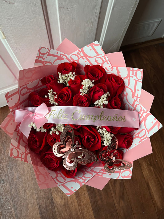 Ramo Rosas Rojas